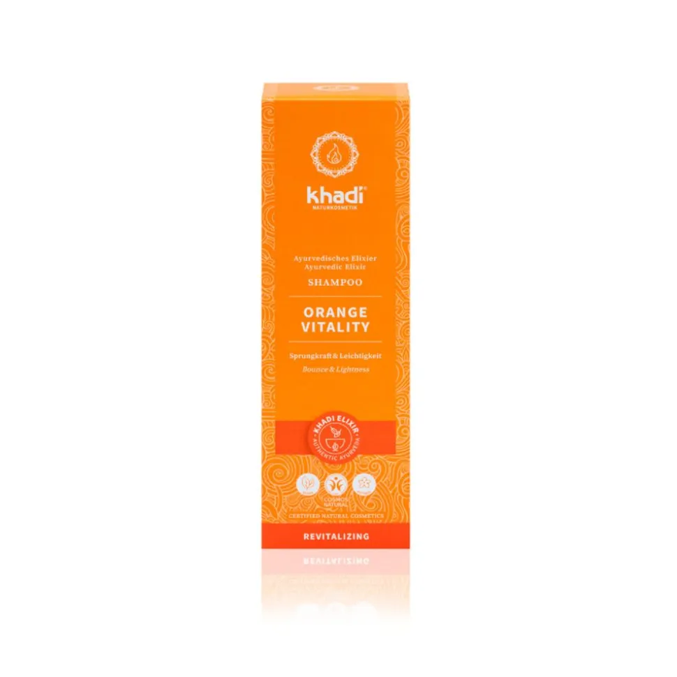 Champú natural Vitalidad, Cabello Normal y Graso - Khadi