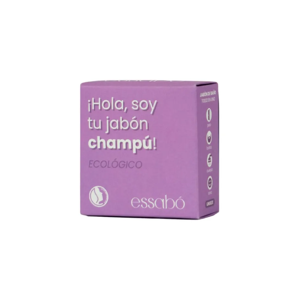 Champú sólido ecológico cabello graso - Essabó