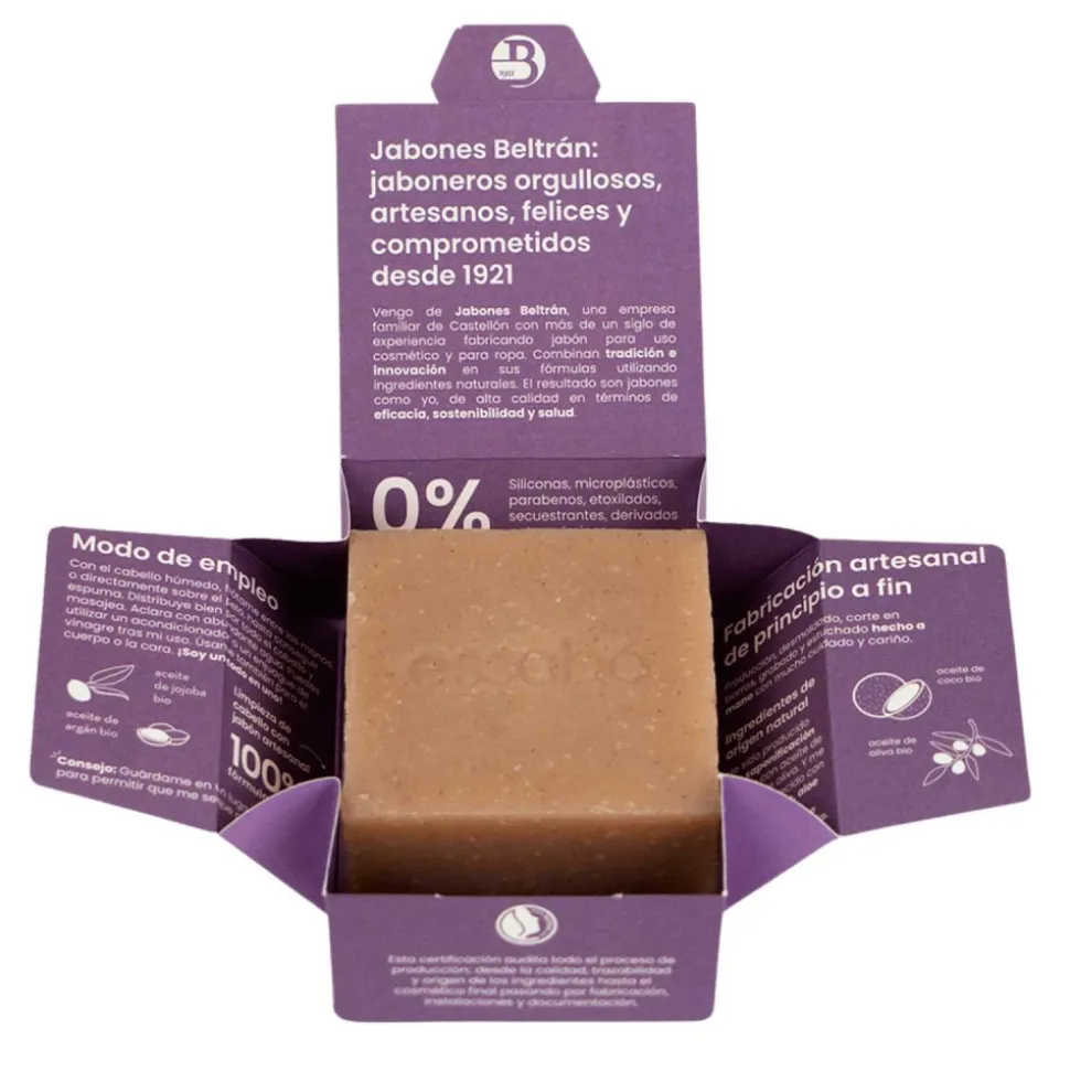 Champú sólido ecológico cabello graso - Essabó