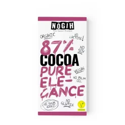Chocolate ecológico 87% cacao - Nogih