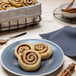 Cinnamon rolls, rollos de canela, ecológicos, sin gluten - Biovegan