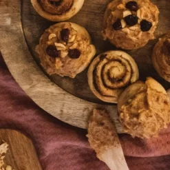 Cinnamon rolls, rollos de canela, ecológicos, sin gluten - Biovegan