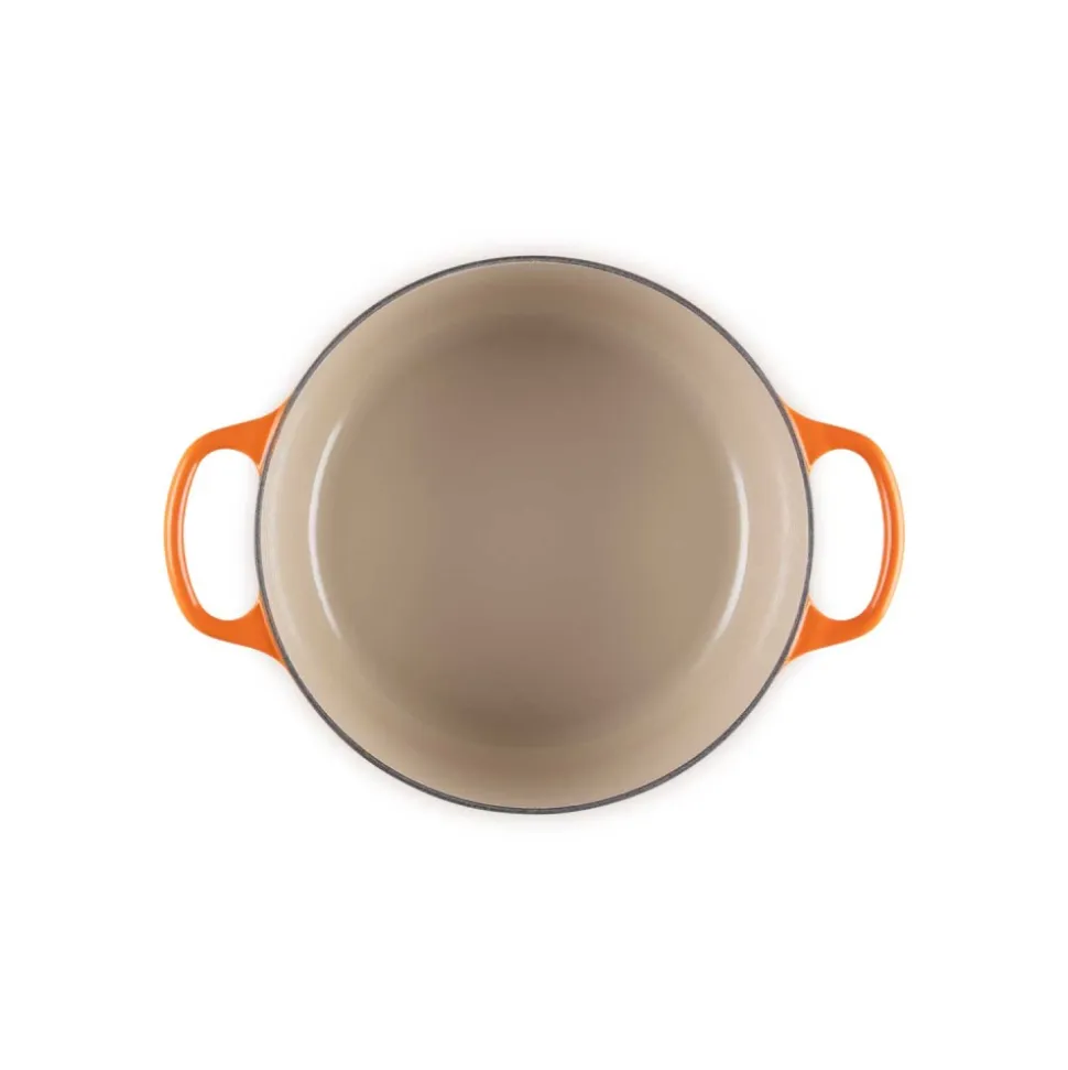 Cocotte de hierro fundido, 24 cm, color volcánico - Le Creuset