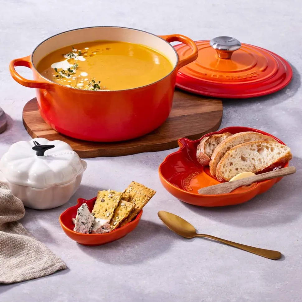 Cocotte de hierro fundido, 24 cm, color volcánico - Le Creuset