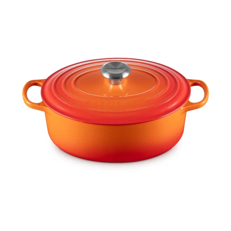 Cocotte de hierro fundido, 27 cm, color volcánico - Le Creuset