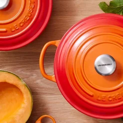 Cocotte de hierro fundido, 20 cm, color volcánico - Le Creuset