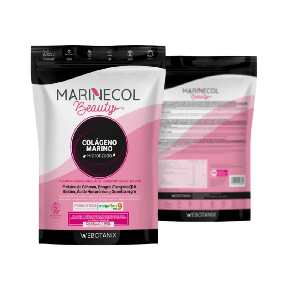 Colageno Marino Beauty en polvo, 250 g - WeBotanix