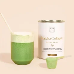 Colágeno hidrolizado bovino con té Matcha, 300 g - Matcha & Co
