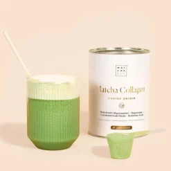 Colágeno hidrolizado bovino con té Matcha sabor vainilla, 312 g - Matcha & Co
