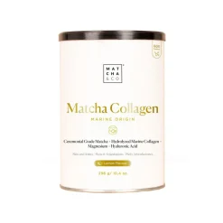 Colágeno hidrolizado marino con té Matcha sabor limón, 296 g - Matcha & Co