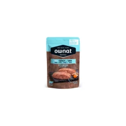 Comida para gatos de pavo y atún sin cereales, wetline, 85 g - Ownat