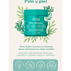 Complemento pelo y piel para perros y gatos en polvo, 120 g - The Doog Life