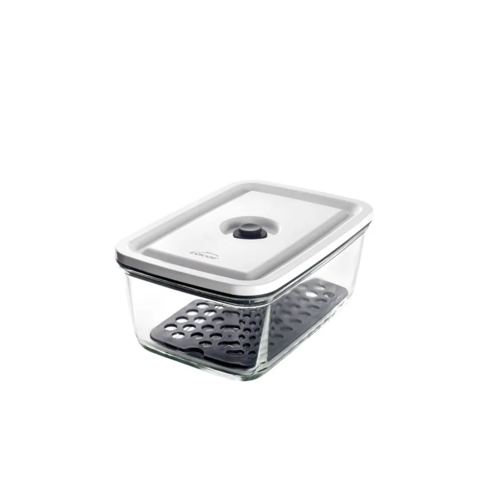 Contenedor de vidrio borosilicato para vacío Smart, 600 ml - Lacor