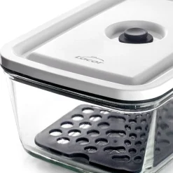 Contenedor de vidrio borosilicato para vacío Smart, 1500 ml - Lacor