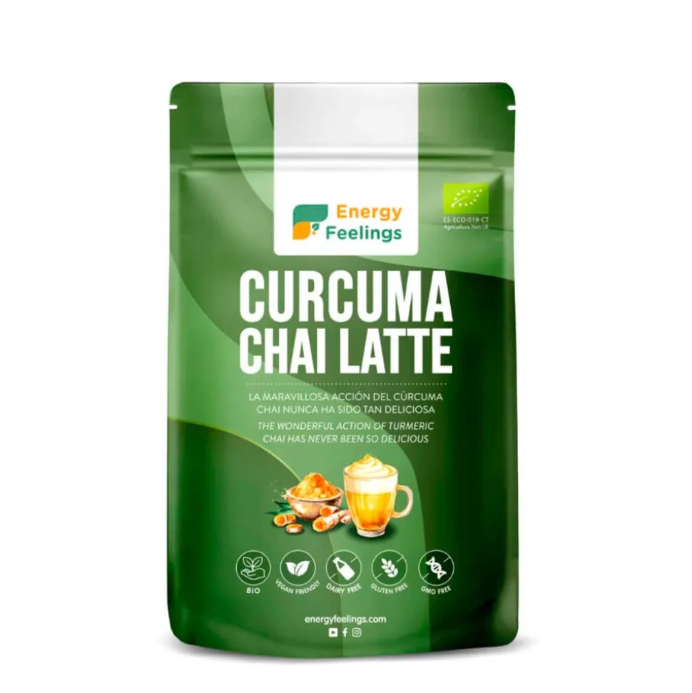 Cúrcuma chai latte ecológico - Energy Feelings