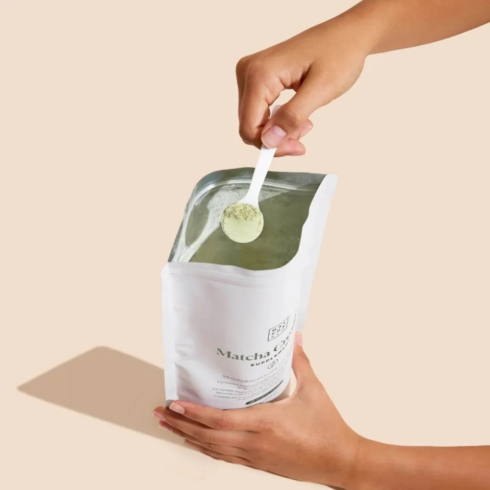 Creatina monohidrato con té Matcha, 330 g - Matcha & Co