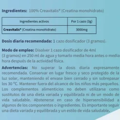 Creatina monohidrato Creavitalis®, 300 g - OFM