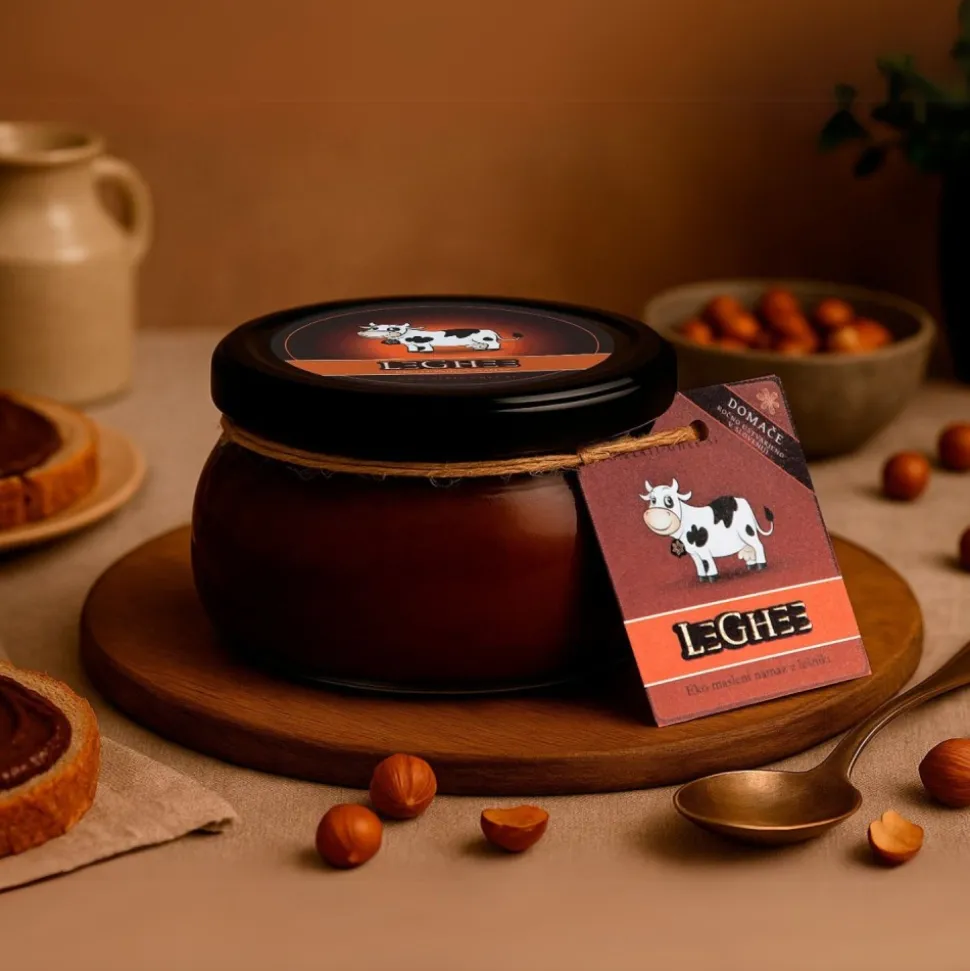 Crema de avellanas con ghee y cacao ecológica, 170 g - Golden Ghee