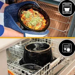 Crock Pot 7,5 litros, con temporizador