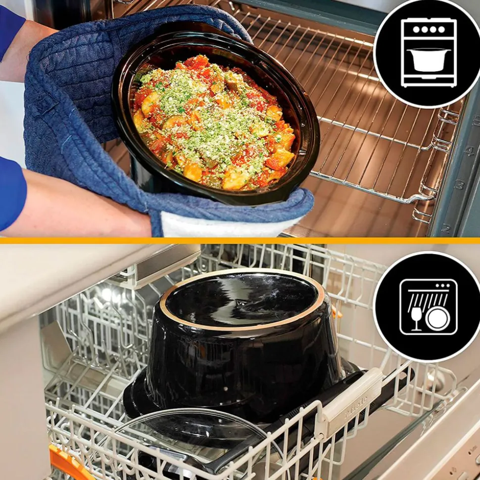 Crock Pot 7,5 litros, con temporizador