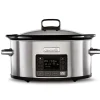 Crock Pot 5,6 l TimeSelect, con temporizador y tapa abatible