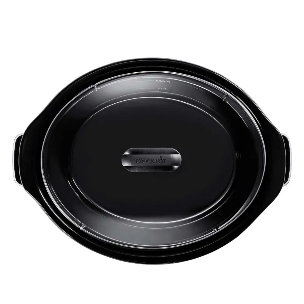 Crock Pot 5,6 l TimeSelect, con temporizador y tapa abatible