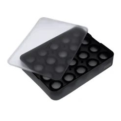 Cubitera de bolitas de silicona platino con tapa, 20 cubitos - Lurch