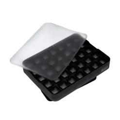 Cubitera de silicona platino con tapa - Lurch