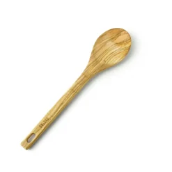 Cuchara de madera de olivo, 30,5 cm forma redonda - Ibili