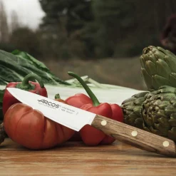 Cuchillo cocinero liso de acero inoxidable al nitrógeno, serie Nórdika, 14 cm - Arcos