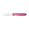 Cuchillo dentado de acero inoxidable, rosa, 9 cm - Lacor