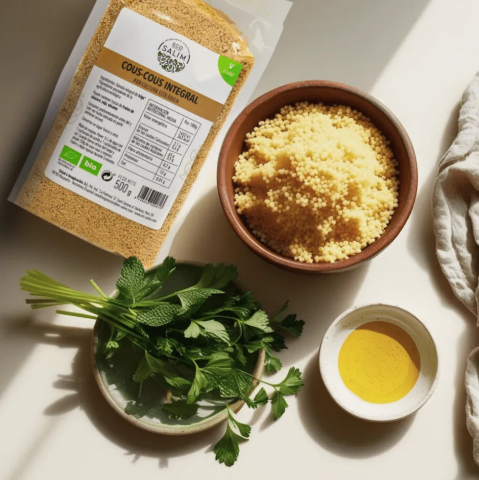 Cuscús integral ecológico, 500 g - Eco Salim
