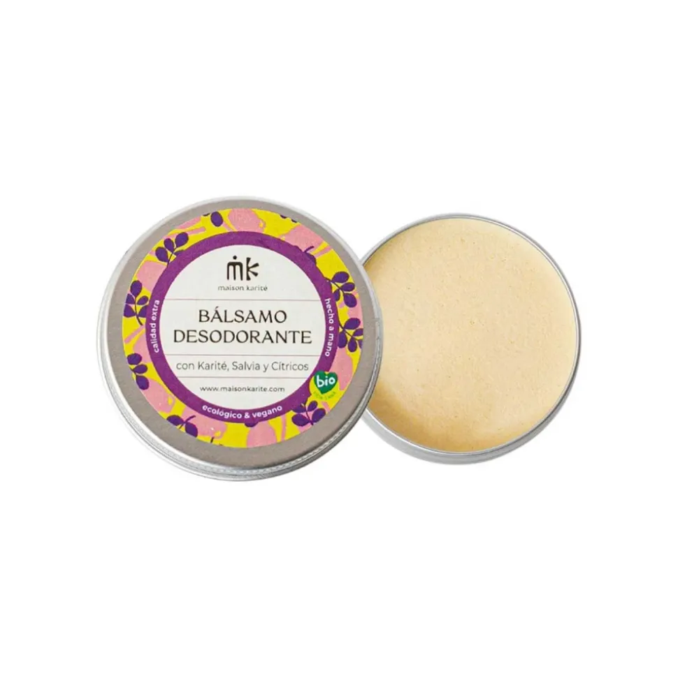 Desodorante ecológico en crema "Karité, salvia y cítricos" - Maison Karité