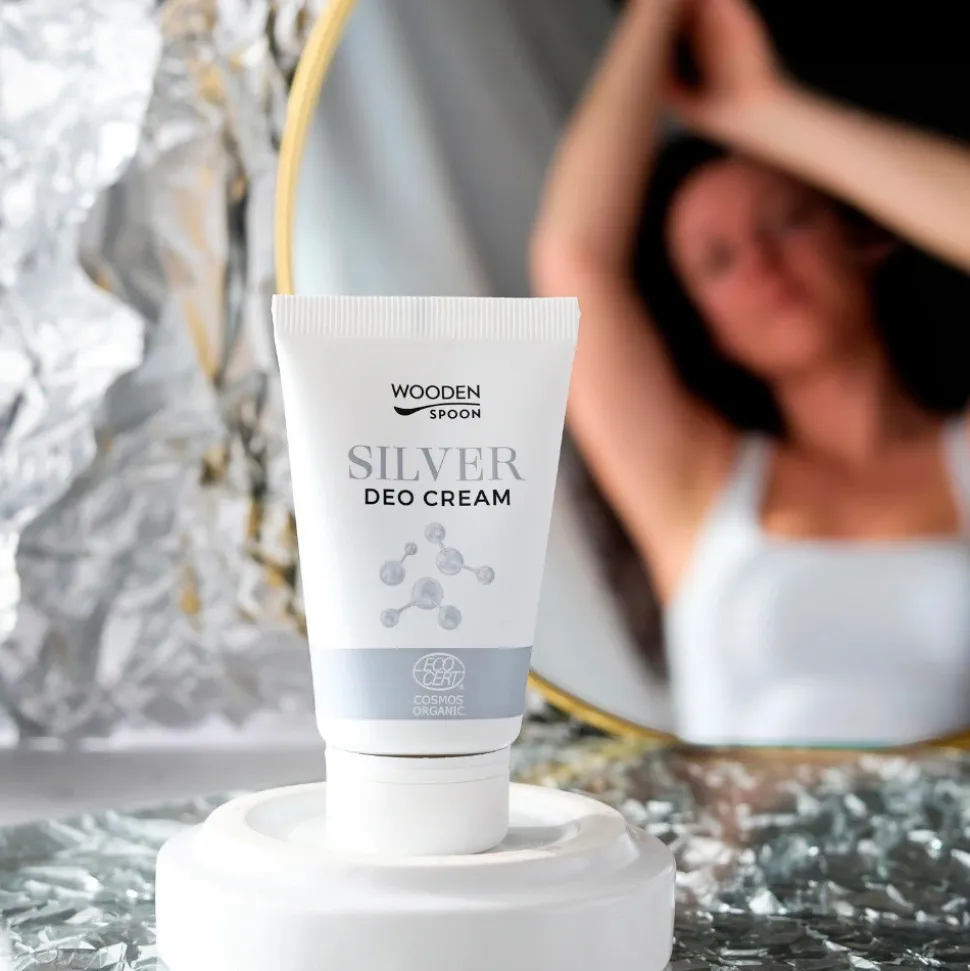 Desodorante en crema "Silver", ecológico - Wooden Spoon