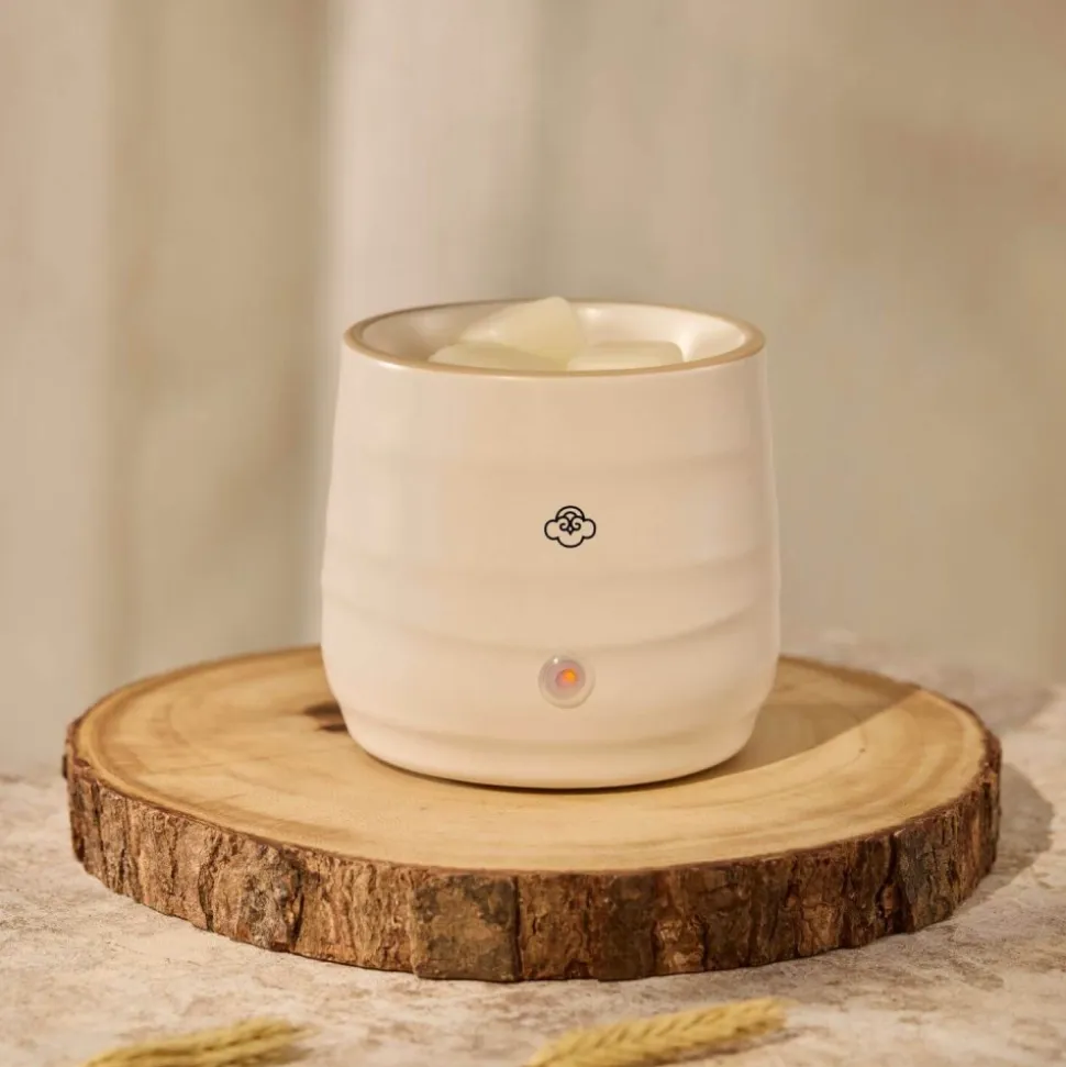 Difusor de cerámica para cera y discos aromáticos eléctrico - Serene House