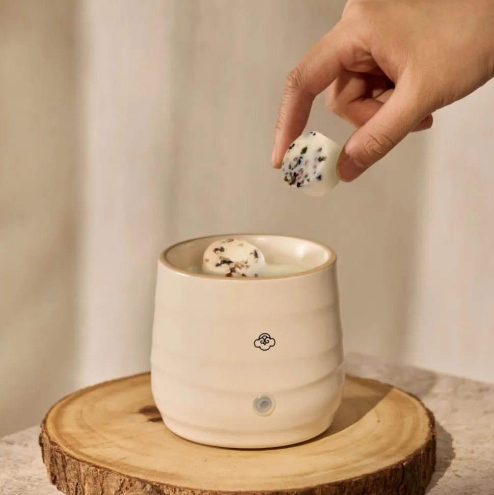 Difusor de cerámica para cera y discos aromáticos eléctrico - Serene House