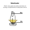 Difusor de cristal y madera nebulizador "Cimia" - Zen Arome