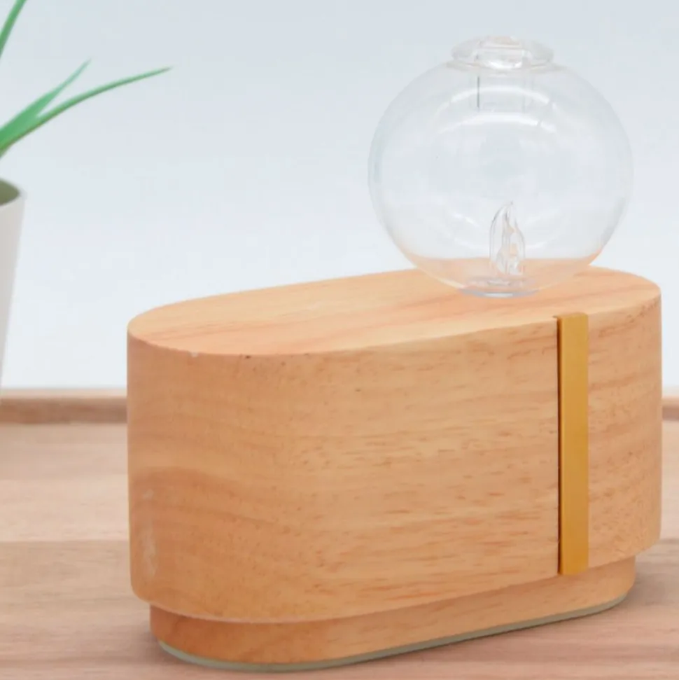 Difusor de cristal y madera nebulizador "Cimia" - Zen Arome