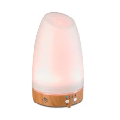 Difusor de cristal y madera ultrasónico