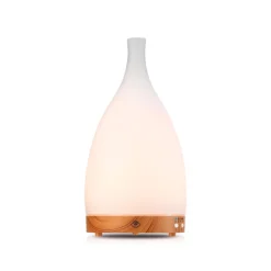 Difusor de cristal y madera ultrasónico