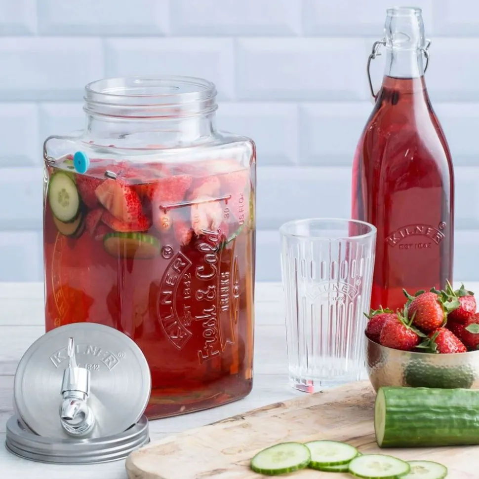 Dispensador de bebidas horizontal, 3 l - Kilner