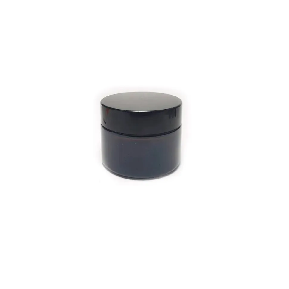 Envase de cristal ámbar para cremas cosméticas, 50 ml - Essenciales