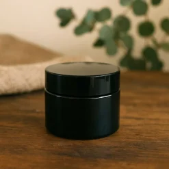 Envase de cristal ámbar para cremas cosméticas, 50 ml - Essenciales