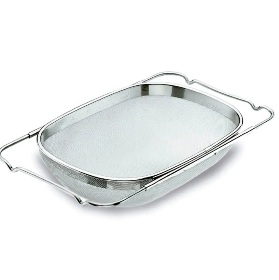 Escurridor de fregadero extensible de acero inoxidable, 23,5 cm - Lacor