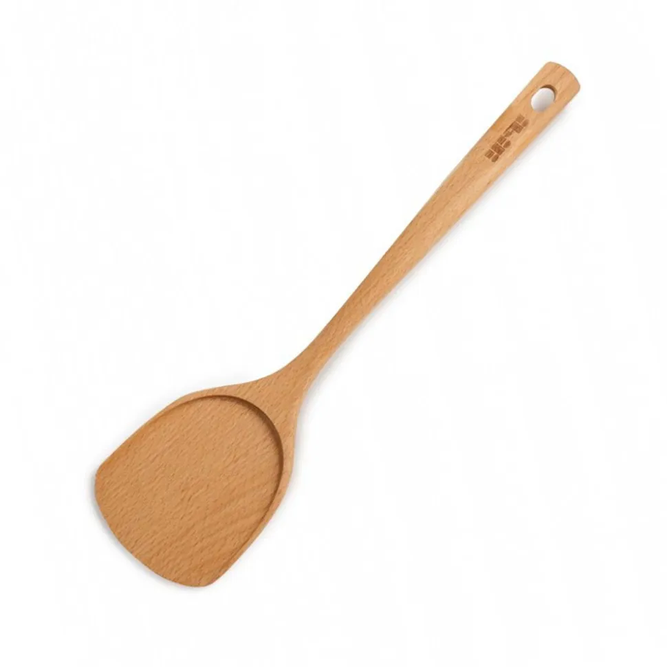 Espátula de mango largo de madera de haya - Ibili