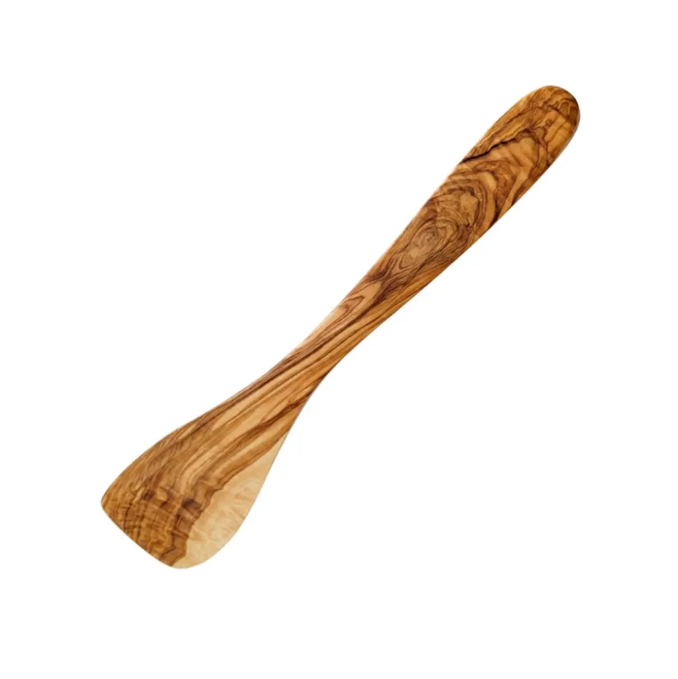 Espátula plana de madera de olivo - Redecker