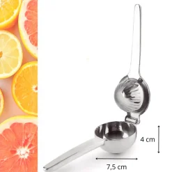 Exprimidor manual de cítricos de acero inoxidable Zitrus - Lacor