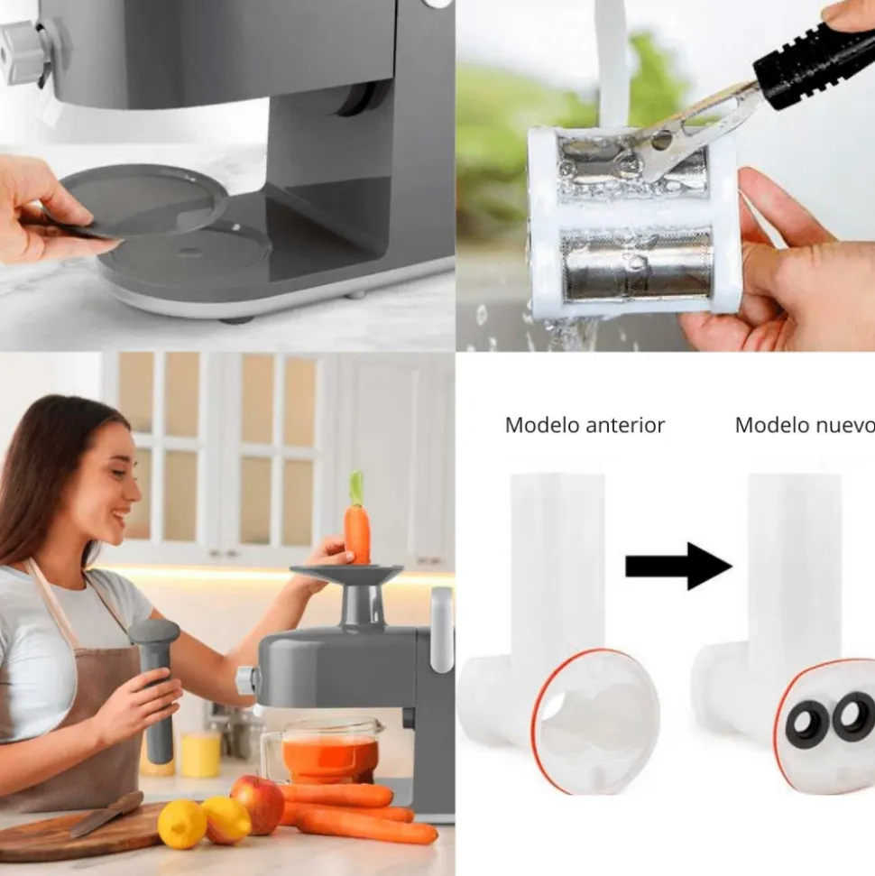 Extractor de zumos Greenstar 5 gris - Tribest