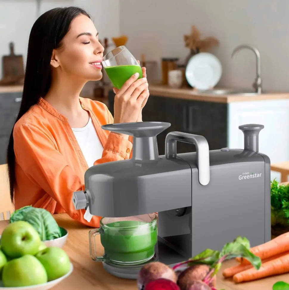 Extractor de zumos Greenstar 5 gris - Tribest