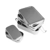 Fiambrera de acero inoxidable, rectangular con 2 pisos y cajita interior, 900 ml - Brotzeit